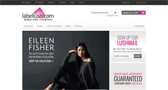 Desktop Screenshot of labellush.com